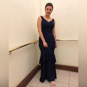 Navy Laura Special Occasion Dress